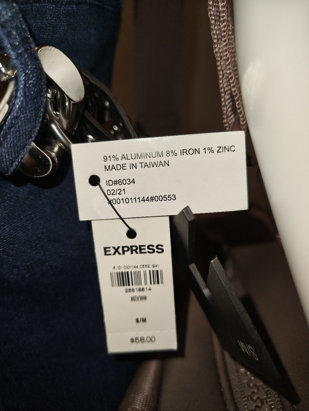 Express Silver Chain Belt - Picture 5 of 5